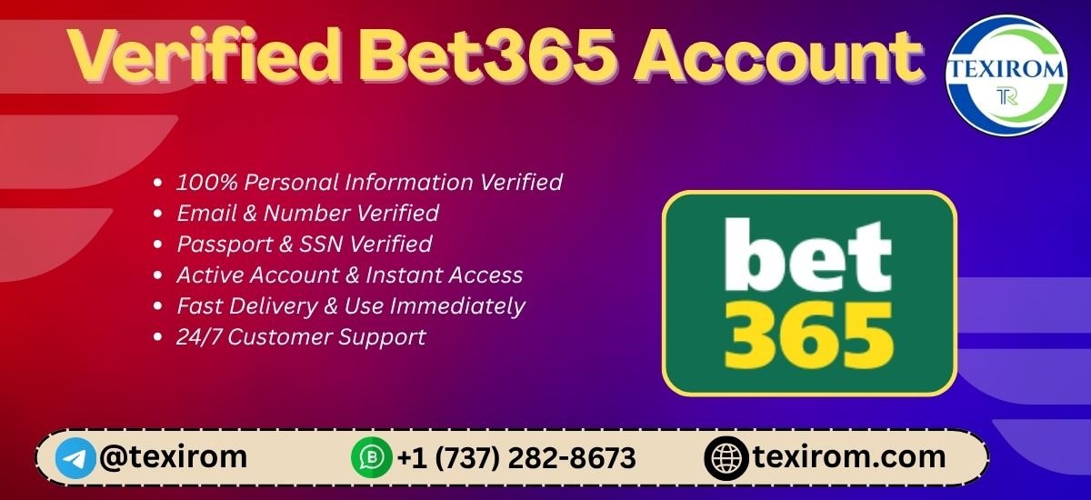 Buy Verified Bet365 Account
