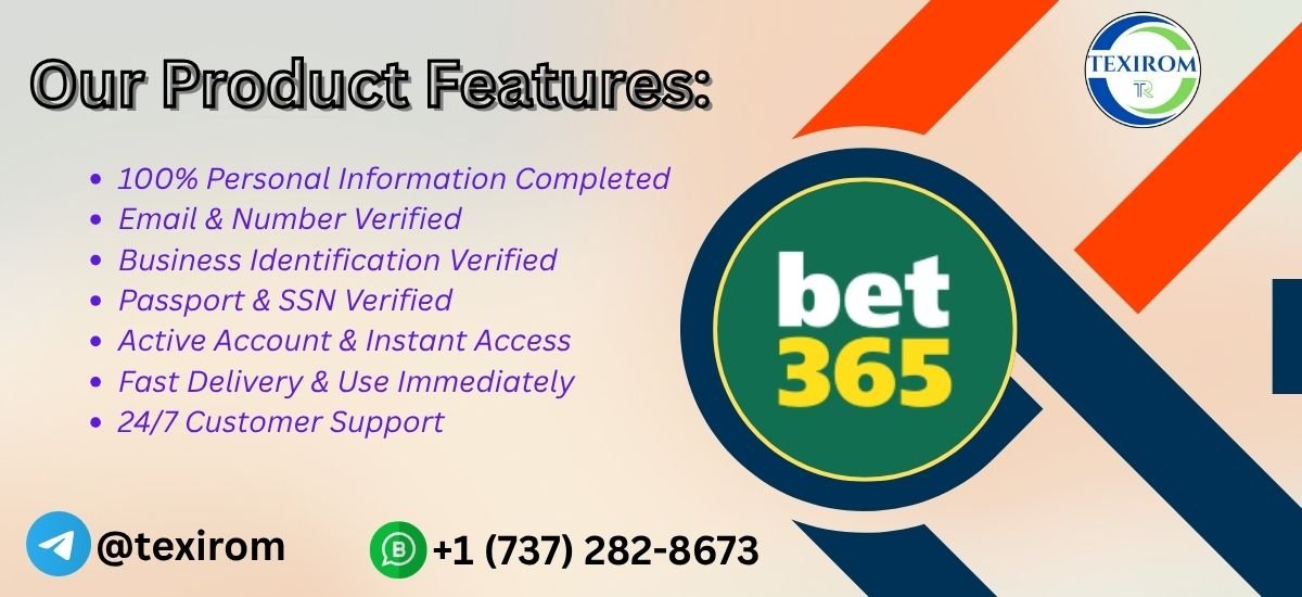 Buy Verified Bet365 Account